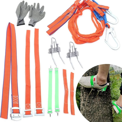 Klimstijgijzers met Gordel – Boomklim Accessoire voor Bosbouw en Fruitpluk