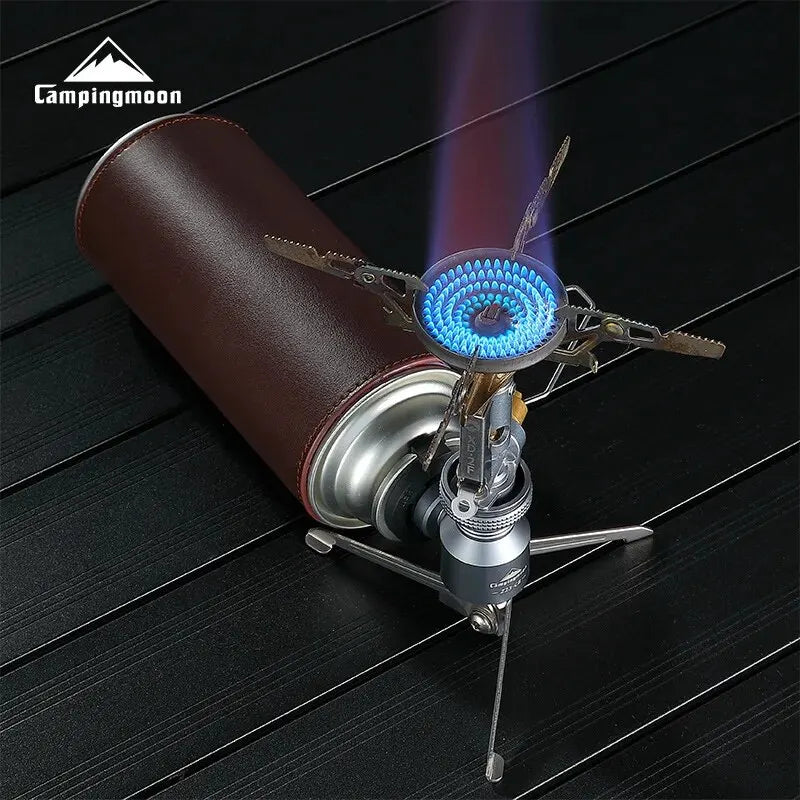 XD-2F Outdoor Draagbaar Gasfornuis – Windbestendige Hoge Vermogen Campingkachel, Aluminium Alloy