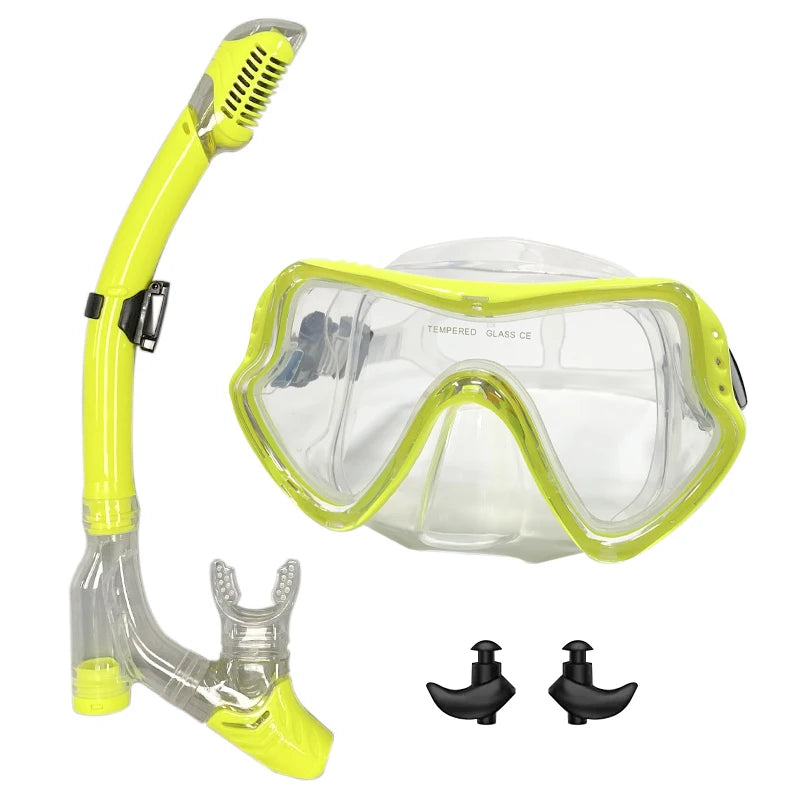 Professioneel Snorkel- en Duikmasker | Zwembril met Ademhalingsbuis voor Eenvoudig Ademen