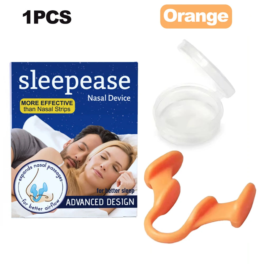 Siliconen Neusclip tegen Snurken – Anti Snurken Nasale Dilator, Verbeter de Slaap en Ademhaling, Verlichting van Rhinitis