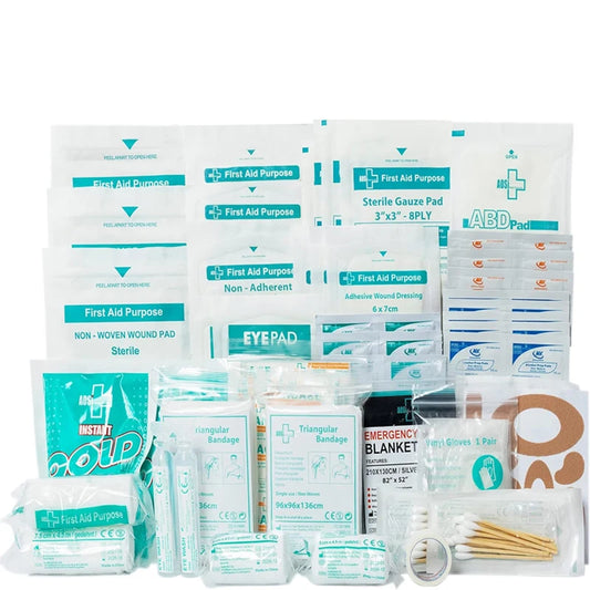 Kompaktes Trauma-Kit – 135 medizinische Artikel für Auto, Zuhause, Camping und Outdoor
