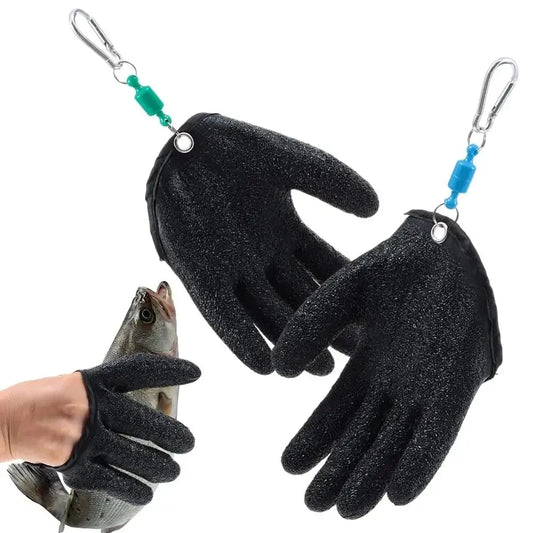 Professionele Vissershandschoenen – Latex Antislip Jacht- en Visserijhandschoenen voor Punctie- en Schuurbescherming