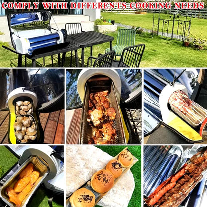 Draagbare Zonneoven | Solar Oven BBQ Grill | 4.5L Zonne-gestookte Kookset