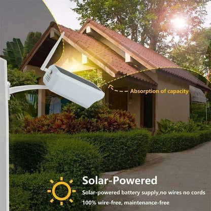 Tuya Smart Life Drahtlose Solar-Überwachungskamera – 5 MP, IP66 wasserdicht, Außen-PIR, WLAN-Kamera