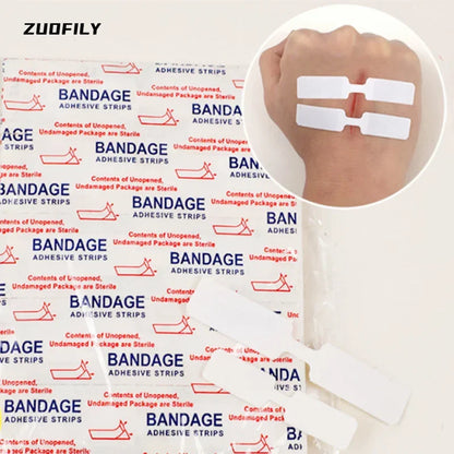 10 Pieces Painless Non-Stick Plasters – Fast Wound Healing and Emergency Accessories