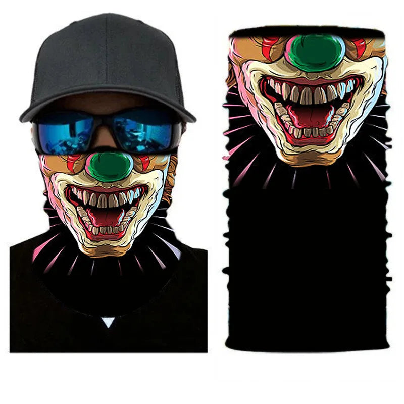 Fiets Bandana Sjaal – Naadloze Tactical Nekhoes & Balaclava – Fiets-, Ski- & Motor Masker voor Mannen – Outdoor Hiking & Vissen