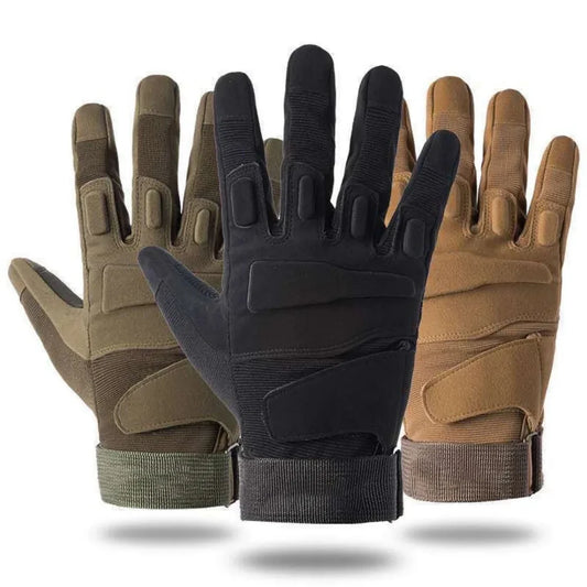 Tactical Gloves Full Finger - Non-slip and Shock Absorbing Gloves for Hunting, Cycling, Climbing and Paintball