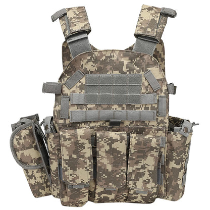 Nylon Chest Rig MOLLE Weste – Camouflage-Körperpanzerung für Jagd, Airsoft, Paintball und taktische Einsätze