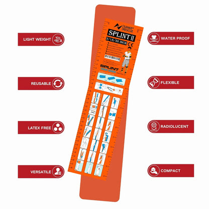36/18"x4.3" Eerste Hulp Spalk - Pols- en Duimbrace voor Tendinitis, Artritis en Bescherming