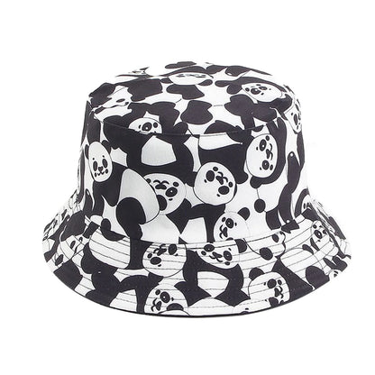 Unisex Fashion Bucket Hat | Zomerse Vissershoed | Camouflage & Hartjespatroon | Ademend & Opvouwbaar