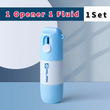 2-in-1 Privacy Correctievloeistof & Briefopener - Identiteitsbescherming en Postverwerker