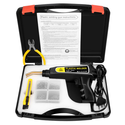 70W Kunststof Lasapparaat – Bumper Reparatie Set, Warmtelaminator, 400x Reparatienagels, EU Plug
