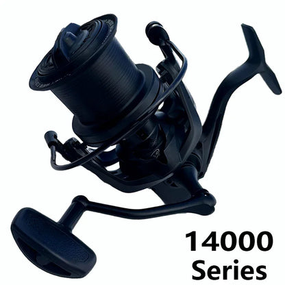 Big Spinning Fishing Reel | Max Drag 20KG, Zoutwater en Zoetwater Visserswiel voor Karpvissen (8000-14000 Series)