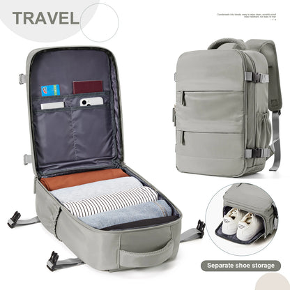 Ryanair Cabin Backpack 40x20x25 - Compacte Handbagage Reistas voor Heren en Dames
