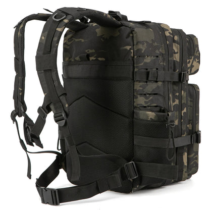 25L/45L Tactische Rugzak met Laser Cut MOLLE – Outdoor & Gym Rugtas met Bekerhouders voor Heren & Dames