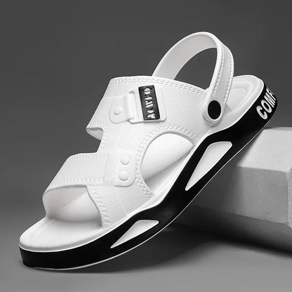 Heren Slippers Zomer 2025 – Lichtgewicht EVA Sandalen met Dikke Zool, Anti-slip, Open Teen, Outdoor
