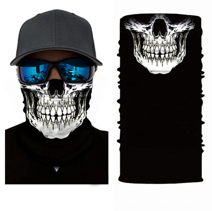 Fiets Bandana Sjaal – Naadloze Tactical Nekhoes & Balaclava – Fiets-, Ski- & Motor Masker voor Mannen – Outdoor Hiking & Vissen