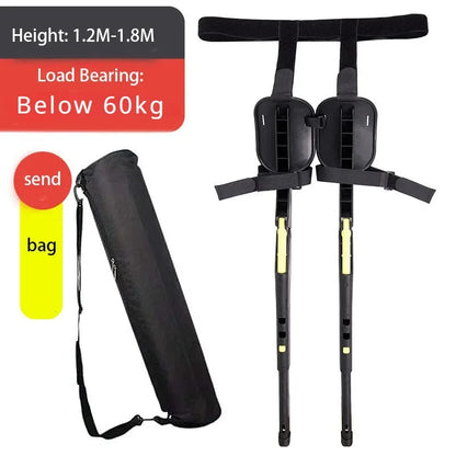 Draagbare Exoskeleton Stoel – Lichtgewicht Opvouwbare Kruk – Outdoor & Sport – Ideaal voor Vissen & Reizen