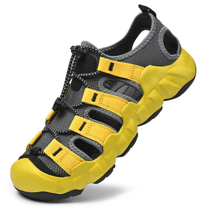 Unisex Zomerse Gesloten Teensandalen – Ademend en Comfortabel voor Wandelen, Strand en Casual Gebruik, Maten 36-46