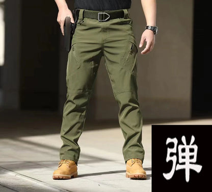 Heren Cargo Broek Lente/Herfst – Elastische Outdoor Broek voor Trekking, Hiking, Camping en Sport