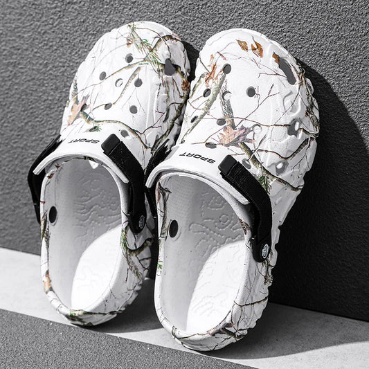 Heren Slippers – Lichtgewicht Outdoor Casual Sandalen met Anti-slip EVA Zool en Platform, Klassiek en Comfortabel