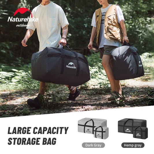 Vouwbare Opbergtas met Grote Capaciteit | 45L en 100L Camping en Reisbag voor Gezinsactiviteiten