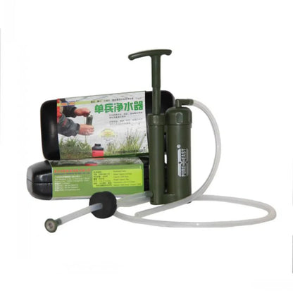 Mini Pocket Waterfilter - Draagbare Outdoor Survival Drinkwaterzuiveraar voor Reizen, Hiking en Camping