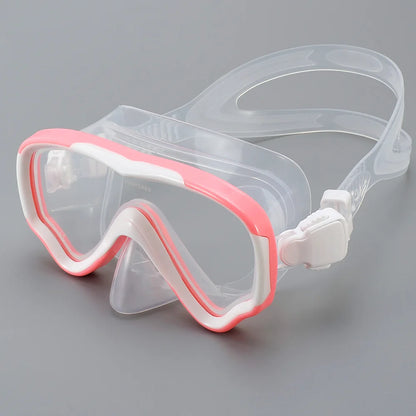 Kids Duikmasker en Snorkel Set | Zwembril met Gehard Glas, Panoramisch Zicht & Dry Top