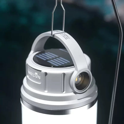 Outdoor 1100 Lumen LED Campinglamp | Krachtige Oplaadbare Zonne-Lamp voor Outdoor Sport & Kamperen
