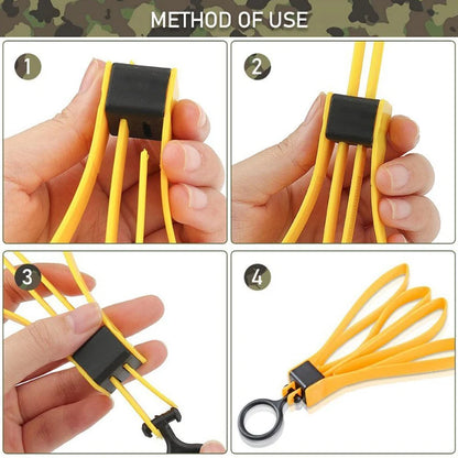 Taktischer Kabelbinder aus Kunststoff – Militärhandschellen, Outdoor-Ausrüstung, Jagd- und Cosplay-Zubehör