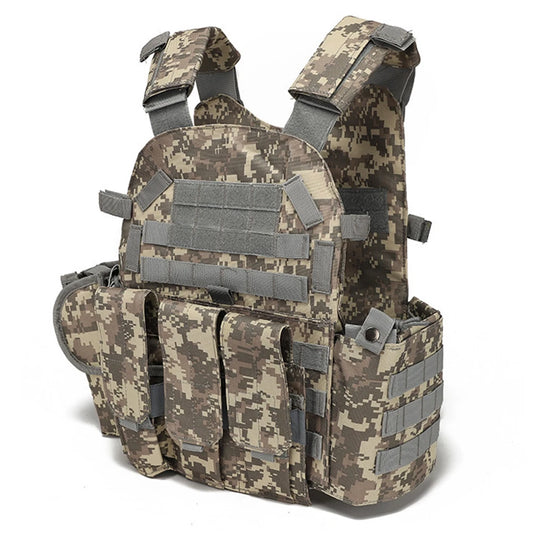 Nylon Chest Rig MOLLE Weste – Camouflage-Körperpanzerung für Jagd, Airsoft, Paintball und taktische Einsätze