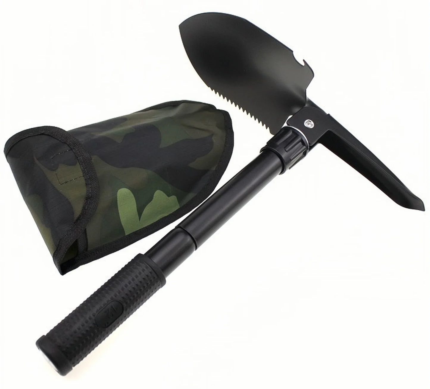 Multifunctionele Opvouwbare Camping Schep - Survival & Tactische Schop - Outdoor Hiking, Tuinieren en Graven Tool Kit