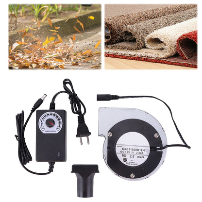 12V BBQ Ventilator | 6000RPM | Variabele Snelheidsregeling | Turbo Blower voor Grill, Houtkachel & Outdoor Koken