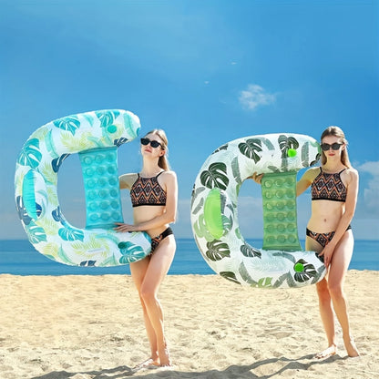 Opblaasbare Floating Lounger – Comfortabele Zonne- en Waterligstoel – Perfect voor Zwembad en Strand