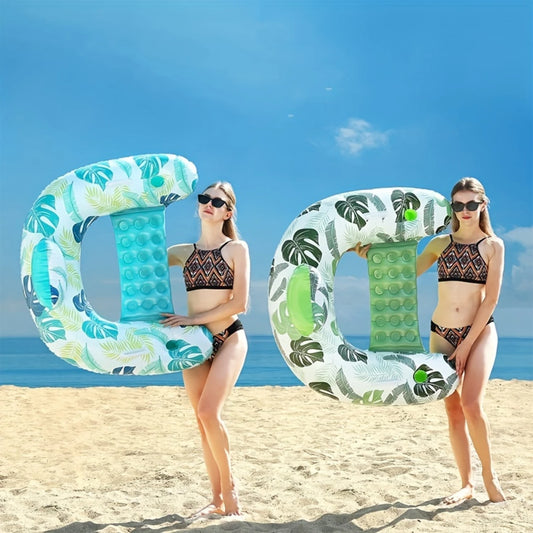 Opblaasbare Floating Lounger – Comfortabele Zonne- en Waterligstoel – Perfect voor Zwembad en Strand