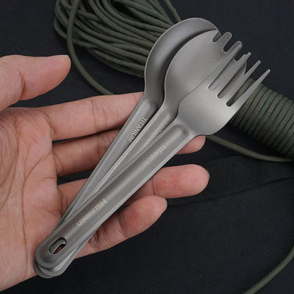 Ultra Lichtgewicht Titanium Bestekset – Camping & Outdoor
