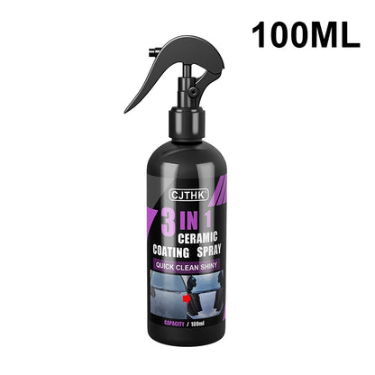 3-in-1 Nano Keramische Coating Spray – Hydrofobe Beschermlaag voor Auto’s