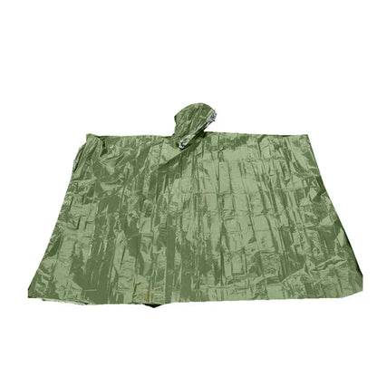 Noodponcho - Waterdicht Aluminiumfilm Poncho voor Isolatie en Overleving
