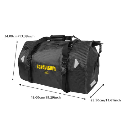 Motorcycle Dry Bag 40L/66L - Waterdichte Reflecterende Duffle Bag voor Reizen, Kamperen, Skiën, Fietsen, en Outdoor Avonturen
