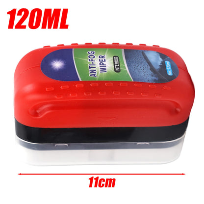 Car Window Glass Fog Repellent – Ontwasemingscoating & Olie Film Verwijderaar met Reinigingsborstel