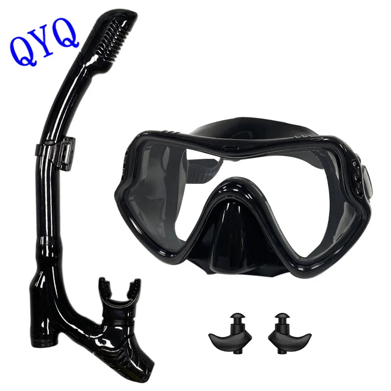 Professioneel Snorkel- en Duikmasker | Zwembril met Ademhalingsbuis voor Eenvoudig Ademen