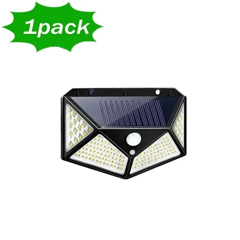 Multifunctionele Solar LED Lamp – Waterdichte Tuinverlichting met Bewegingssensor, IP65
