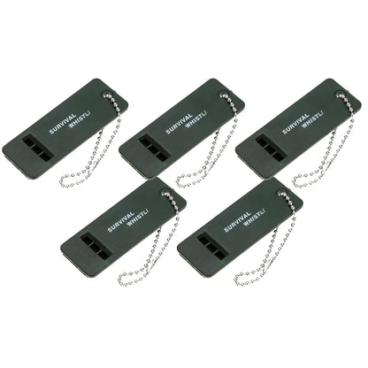 10-1PC 3-Frequency Emergency Whistle – Portable Safety Whistle for Hiking, Camping and Mountaineering