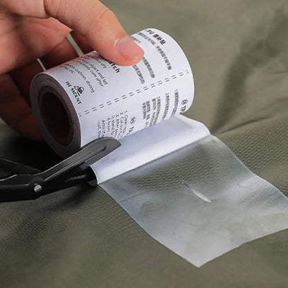 Wasserdichtes, transparentes TPU-Reparaturband – selbstklebendes Vinyl-Flicken für Pool-, Zelt- und Schlauchbootreparaturen