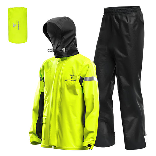 Waterdicht Motor Regenpak – Reflecterend & Ademend