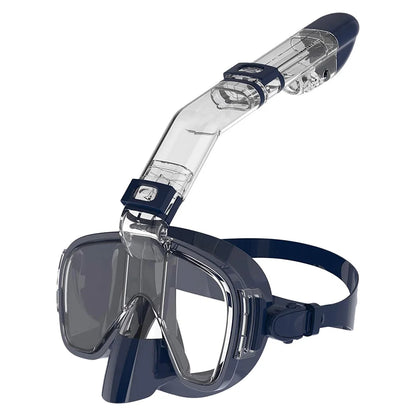 Half Face Snorkelmasker voor Kinderen en Volwassenen | Anti-Fog Duikmasker met Veilig Ademhalingssysteem