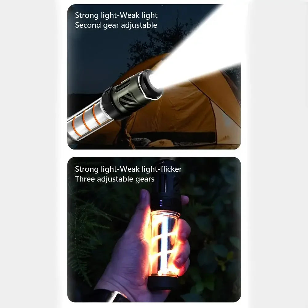 Tragbare Mückenlampe – multifunktionale LED-Campinglampe mit Mückenschutz und magnetischer Befestigung