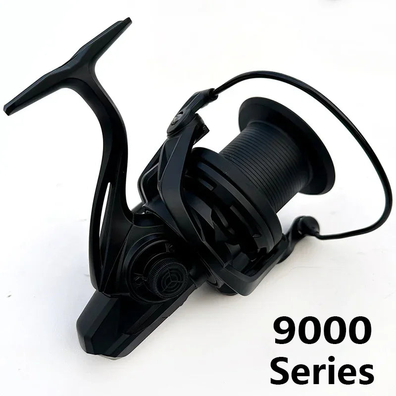 Big Spinning Fishing Reel | Max Drag 20KG, Zoutwater en Zoetwater Visserswiel voor Karpvissen (8000-14000 Series)