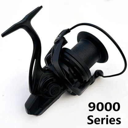 Big Spinning Fishing Reel | Max Drag 20KG, Zoutwater en Zoetwater Visserswiel voor Karpvissen (8000-14000 Series)
