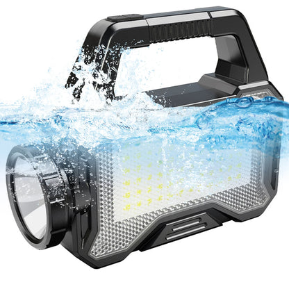 🔦 Krachtige Zonne-energie LED Spotlight | Waterdichte Camping Zaklamp